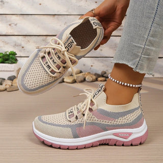 Sportliche Damen Sneaker Mit Komfortabler Sohle-Sneakers-Cecile Lavelle-Cecile Lavelle