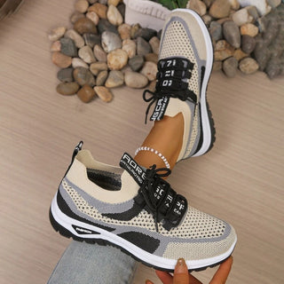 Sportliche Damen Sneaker Mit Komfortabler Sohle-Sneakers-Cecile Lavelle-Cecile Lavelle