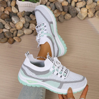Sportliche Damen Sneaker Mit Komfortabler Sohle-Sneakers-Cecile Lavelle-Weiß-36-Cecile Lavelle