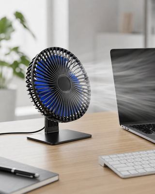 USB Ventilator oszillierend leise für Schreibtisch-Huishoudelijke apparaten > Klimaatregeling > Ventilatoren > Draagbare ventilatoren-Cecile Lavelle-Cecile Lavelle