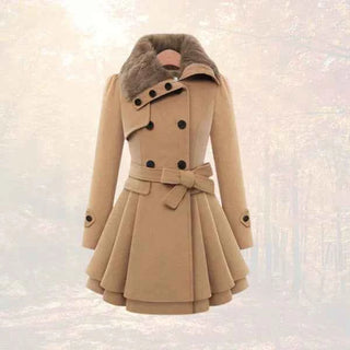 Damen Trenchcoat Winter