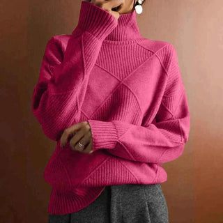 Schlichter Rollkragenpullover