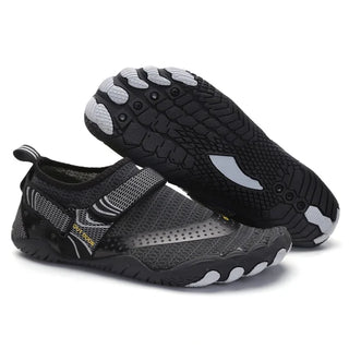 Wasserschuhe Herren rutschfest für Strand-Walking Shoes-Cecile Lavelle-Schwarz-36-Cecile Lavelle