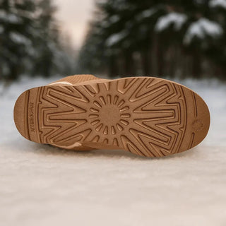 Winter Sneaker Damen Gefüttert mit Plateausohle