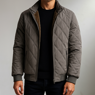 Winterjacke Herren Gesteppt mit FleecefutterPassform