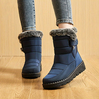 Winterstiefel Damen Gefüttert mit Fell