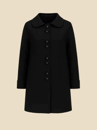 A - Linien Mantel Winter - Cecile LavelleRot