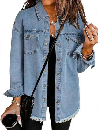Alltags Jeansjacke - Cecile LavelleHellblau