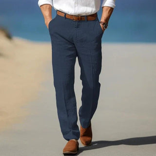 Anzughose Herren Business Slim Fit - Cecile LavelleBlau