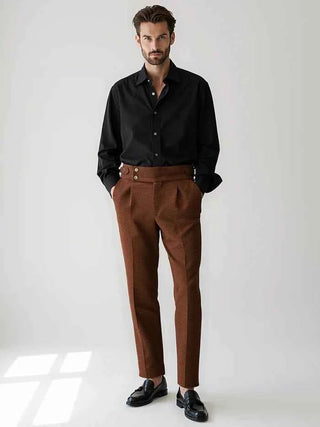 Anzughose Herren - Cecile LavelleSchwarz