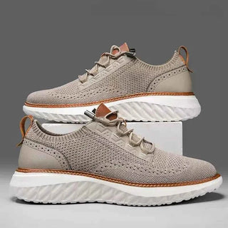 Atmungsaktive Herren Sneaker - Cecile LavelleKhaki