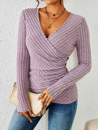 Damen Top Langarm Elegant