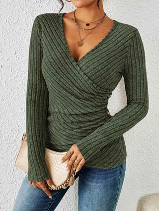 Damen Top Langarm Elegant