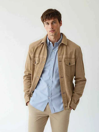 Baumwolljacke Herren - Cecile LavelleKhaki