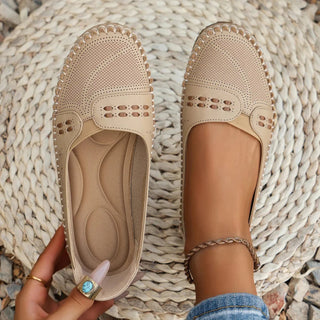 Bequeme Damen Mokassins Mit Komfortsohle - Cecile LavelleBeige