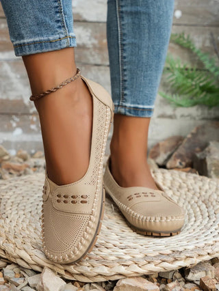 Bequeme Damen Mokassins Mit Komfortsohle - Cecile LavelleBeige