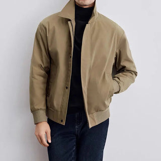 Übergangsjacke Herren mit Spitzkragen
