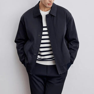Übergangsjacke Herren mit Spitzkragen