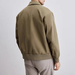 Übergangsjacke Herren mit Spitzkragen