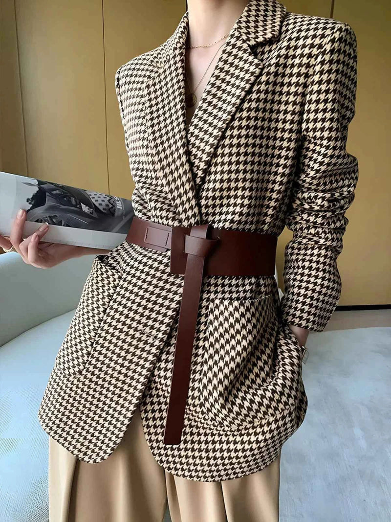 Women's Blazer with Belt