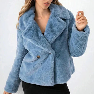 Blazer Damen Zweireihig Mit Revers