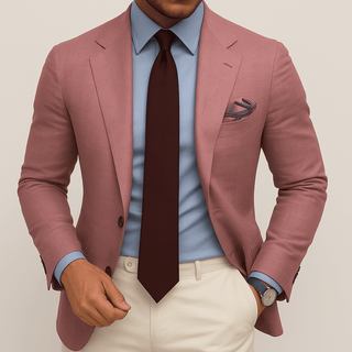 Blazer Herren Slim Fit - Cecile LavelleRoségold