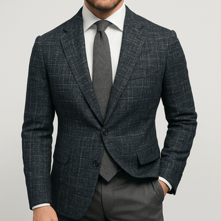 Blazer Herren Slim Fit - Cecile LavelleSchwarz