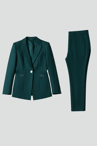 Blazer Set Damen mit Hose - Cecile LavelleGrün