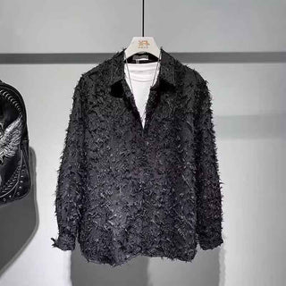 Bluse mit Struktur - Cecile LavelleSchwarz