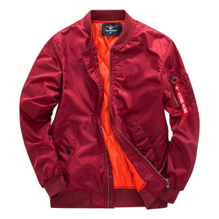 Bomberjacke Herren Regular Fit - Cecile LavelleRot
