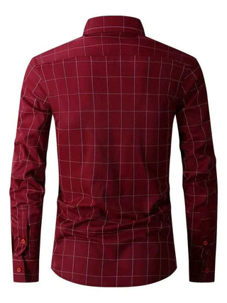 Business Hemd Herren - Cecile LavelleRot