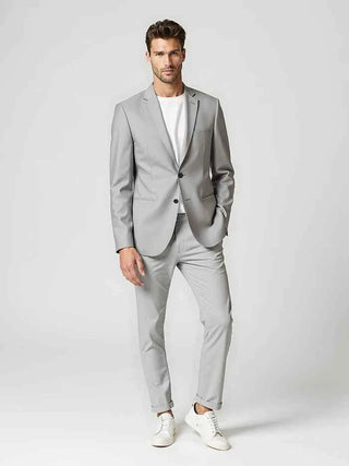 Business Hose Herren - Cecile LavelleWeiß