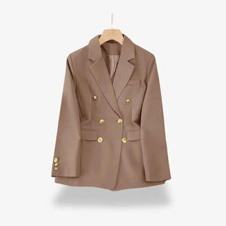Taillierter Blazer mit Doppelreihe