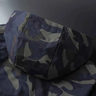 Camouflage Jacke Herren - Cecile LavelleGrau
