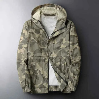 Camouflage Jacke Herren - Cecile LavelleKhaki - Camo
