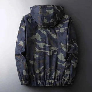 Camouflage Jacke Herren - Cecile LavelleGrau