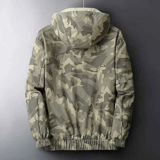 Camouflage Jacke Herren - Cecile LavelleGrau