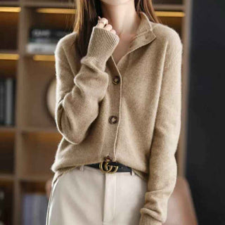 Cardigan mit Knöpfen - Cecile LavelleKhaki