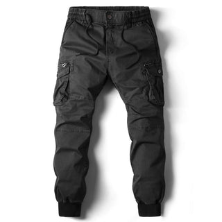 Cargo Hose Herren Regular Fit in Schwarz