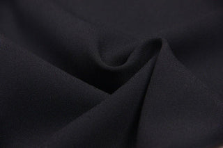 cassie – cropped top mit perlenverzierung & high - waist hose im marine - stil - Cecile LavelleSchwarz