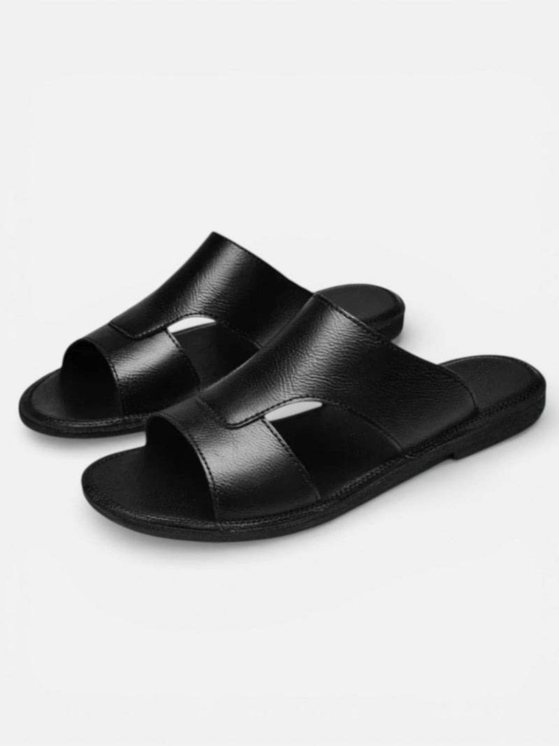 Casual Herren Pantoletten Mit Offenem Design