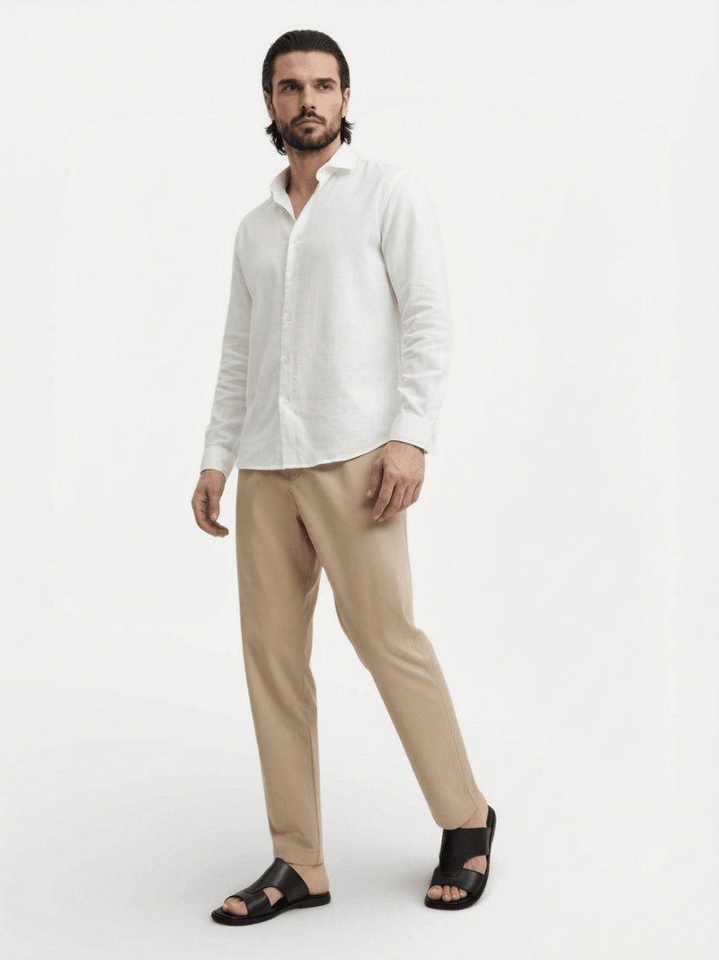 Casual Herren Pantoletten Mit Offenem Design