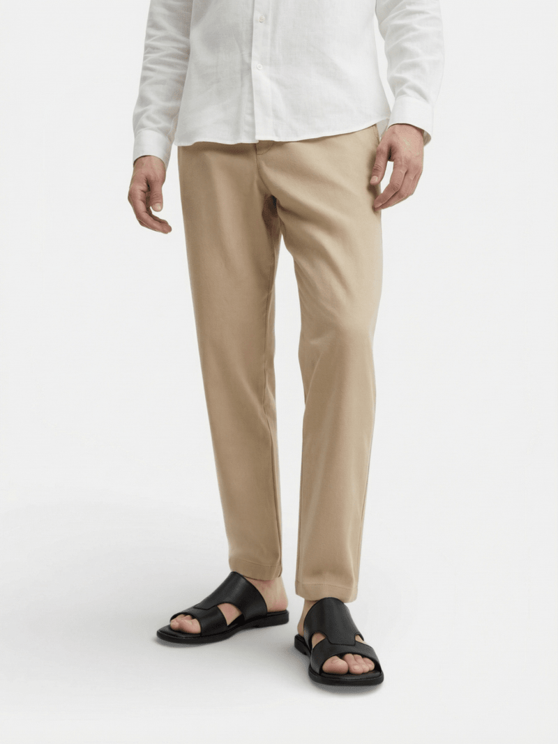 Casual Herren Pantoletten Mit Offenem Design