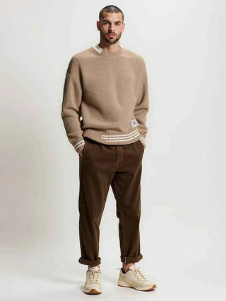 Casual Pullover Herren - Cecile LavelleKhaki