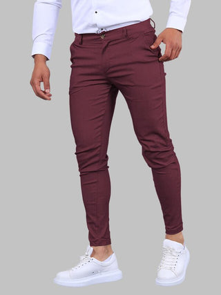 Chinohose Herren Slim Fit - Cecile LavelleRot