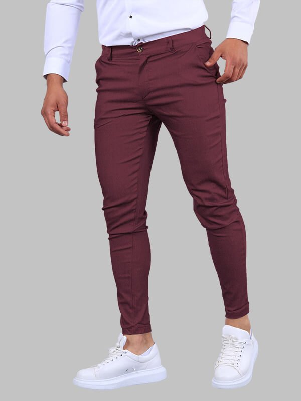 Chinohose Herren Slim Fit