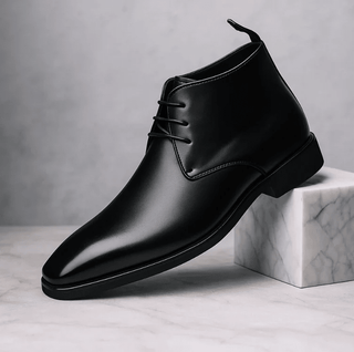 Chukka Boot Herren Schlanke Passform - Cecile LavelleSchwarz