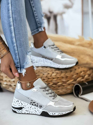 Chunky Sneaker - Cecile LavelleSilber
