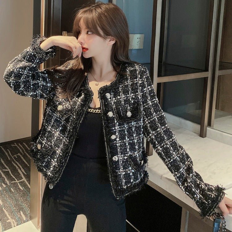 Clara – Bouclé-Jacke im Parisian Chic