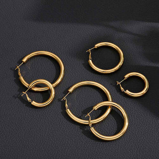 Creolen Set Gold - Cecile LavelleGold